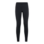 Abbigliamento Odlo Odlo Performance Warm Eco Big Logo Bottom Long Calzamaglia Donna-Nero,Grigio