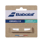 Accessori per racchette Babolat Babolat Vibrakill Antivibrazioni Confezione Da 1-Bianco
