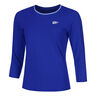 Teamline Manica Lunga Donna-Blu