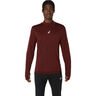 Road Winter Seamless Camicia da corsa Uomini-vino rosso