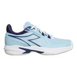 Scarpe da tennis Diadora Diadora Trofeo 2 Scarpa per terra rossa Donna - blu chiaro, blu scuro