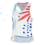 Abbigliamento da tennis BIDI BADU BIDI BADU Hey Laguna Racerback
 Canottiera Donna-bianco, multicolore
