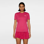 Abbigliamento JLindeberg JLindeberg Ada Maglietta Donna-Rosso