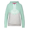 Salia Lifestyle Felpa Con Cappuccio Donna-Mint,Crema
