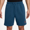 Court Dri-Fit Heritage Fleece Pantaloncini Uomini-Grigio-blu