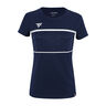 Team Tech Maglietta Donna-Blu Scuro