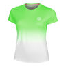 Crew Gradiant Maglietta Donna-Verde Neon,Bianco