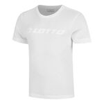 Abbigliamento Lotto Lotto MSC II Logo Maglietta Uomini - bianco
