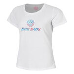 Abbigliamento BIDI BADU BIDI BADU Logo Chill Maglietta Donna - bianco, 