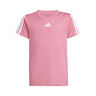 Training Essentials 3 Stripes Maglietta Bambini - rosa, bianco