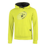 Abbigliamento Bullpadel Bullpadel Gomese Felpa Con Cappuccio Uomini-Lime