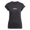 Essentials Linear Maglietta Donna-Nero