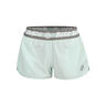 Tiida Tech 2 In 1 Shorts Pantaloncino Attillato Donna-Mint,Grigio