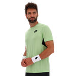 Lotto Lotto SQUADRA IV TEE Maglietta Uomini - verde neon, nero