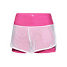 Efia Tech (2in1) Pantaloncini Donna-Rosa,Bianco