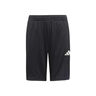 Training Essentials 3 Stripes Pantaloncini Bambini-Nero,Bianco