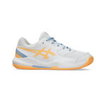 Scarpe da padel ASICS ASICS Gel-Dedicate 8 Scarpa da padel Bambini - bianco, arancione