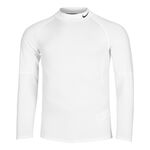 Abbigliamento Nike Nike Dri-Fit Manica Lunga Uomini-Bianco