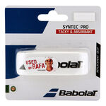 Grip Babolat Babolat Syntec Pro Confezione Da 1-Bianco