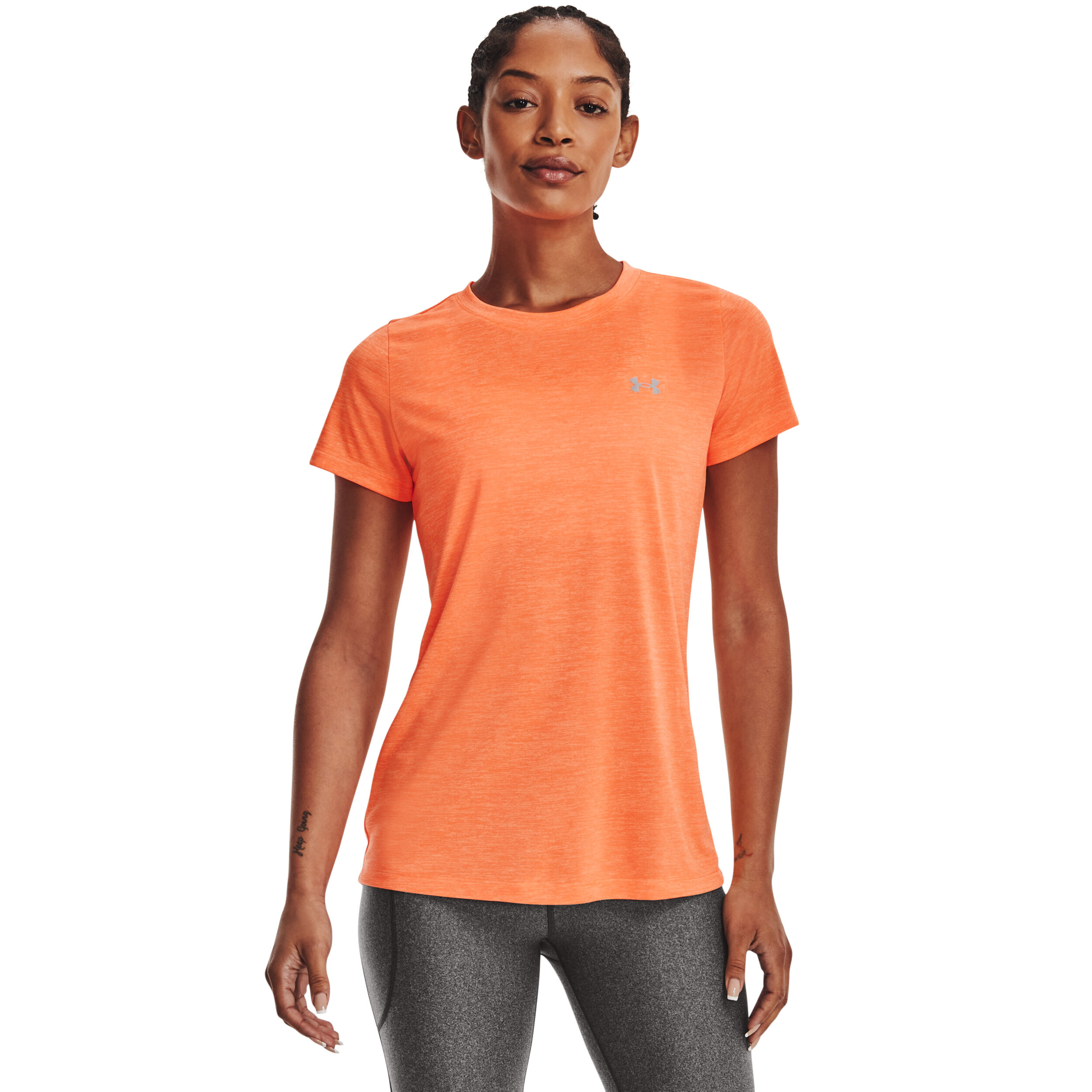 Magliette under armour donna arancione clearance