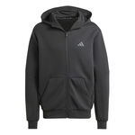 Abbigliamento adidas adidas D4T Full-Zip Felpa Uomini-Nero