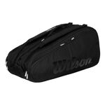 Borse Da Tennis Wilson Noir Tour 12PK Racket Bag