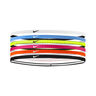 Nike Flex Classic Slim Fascia Per Capelli Confezione Da 6-Giallo Neon,Rosa
