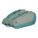 Yonex Yonex Team Racquet Bag Borsa Per Racchetta Da 12-Verde,Bianco