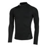 Heatgear Comp Mock Manica Lunga Uomini-Nero