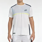 Abbigliamento Bullpadel Bullpadel Bilao Maglietta Uomini-Bianco,Blu Chiaro