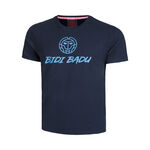 Abbigliamento BIDI BADU BIDI BADU Beach Spirit Logo Chill Maglietta Ragazzi - blu scuro, 