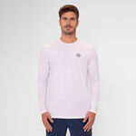 Abbigliamento BIDI BADU BIDI BADU Crew Roundneck Manica Lunga Uomini-Bianco