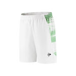 Abbigliamento da tennis Dunlop Dunlop Game 6in Pantaloncini Uomini-verde scuro, bianco