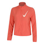 Abbigliamento Nike Nike Swoosh Giacca da corsa Donna - berry, 