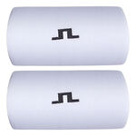 Abbigliamento da tennis JLindeberg JLindeberg Rally  Polsino anti sudore Unisex-bianco