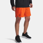 Abbigliamento Under Armour Under Armour Vansih Woven 6in Pantaloncini Uomini-arancione