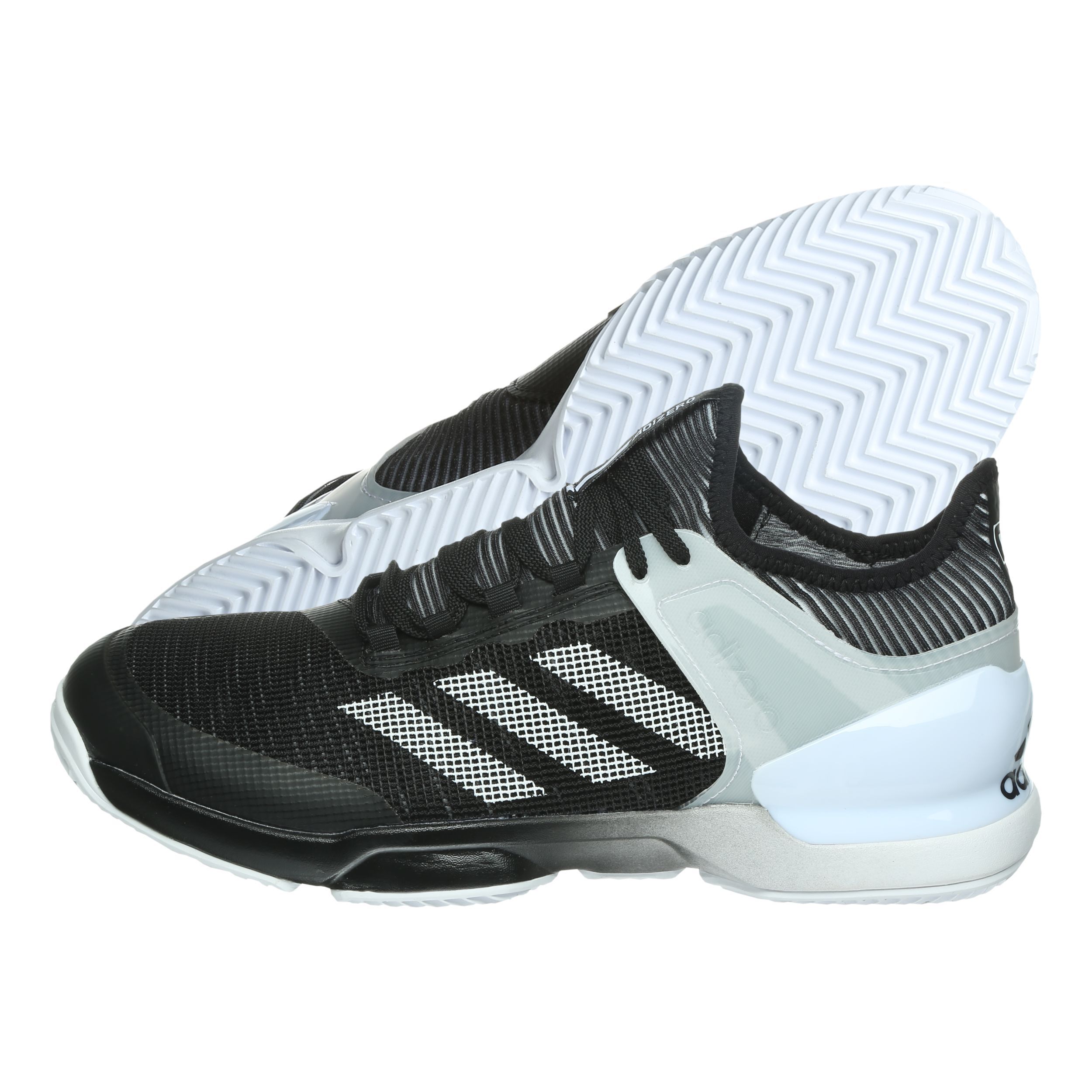 Buy adidas Adizero Ubersonic 2 Clay Scarpa Per Terra Rossa Uomini Nero Grigio online Tennis Point CH
