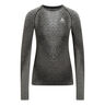 Blackcomb Eco Big Logo Top Crew Neck Gilet Donna-Nero