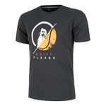 Abbigliamento Quiet Please Quiet Please Endlessly 40:40 Maglietta Uomini-Antracite,Multicolore