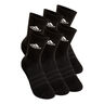 Crew Sportswear Ankle Calzini Sportivi Confezione Da 6-Nero,Bianco
