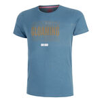 Abbigliamento BIDI BADU BIDI BADU Spectrum Chill Maglietta Uomini-Grigio-blu