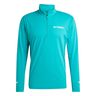 Terrex XPR Half-Zip Camicia Da Corsa Uomini-Verde