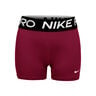 Dri-Fit Big Kids 3in Pantaloncini Ragazze - vino rosso, nero