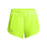 Fly By Pantaloncini Da Corsa Donna-Giallo Neon