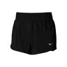 2in1 4.5 Pantaloncini Da Corsa Donna-Nero