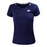 Squadra II PL Maglietta Donna - blu scuro, bianco