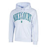 Court Dri-Fit Fleece Heritage Felpa Con Cappuccio Uomini-Grigio Chiaro,Color Petrolio