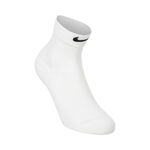 Abbigliamento Nike Nike Fast Midweight Ankle Calze da corsa Unisex - bianco, verde neon