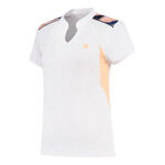Abbigliamento K-Swiss K-Swiss Hypercourt Advantage 3 Maglietta Donna - bianco, albicocca