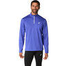Core Winter 1/2 Zip Camicia Da Corsa Uomini-Blu Scuro